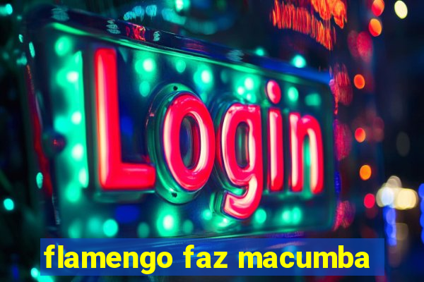 flamengo faz macumba